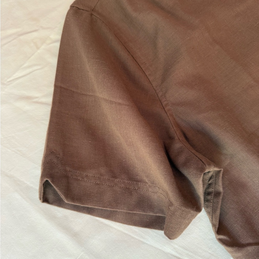Ben Sherman Brown Casual Button Down Shirt - Picture 3 of 4